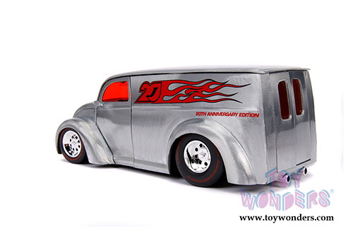 Jada Toys - 20th Anniversary | D-Rods Div Cruizer (1/24, diecast model car, Raw Metal) 31078